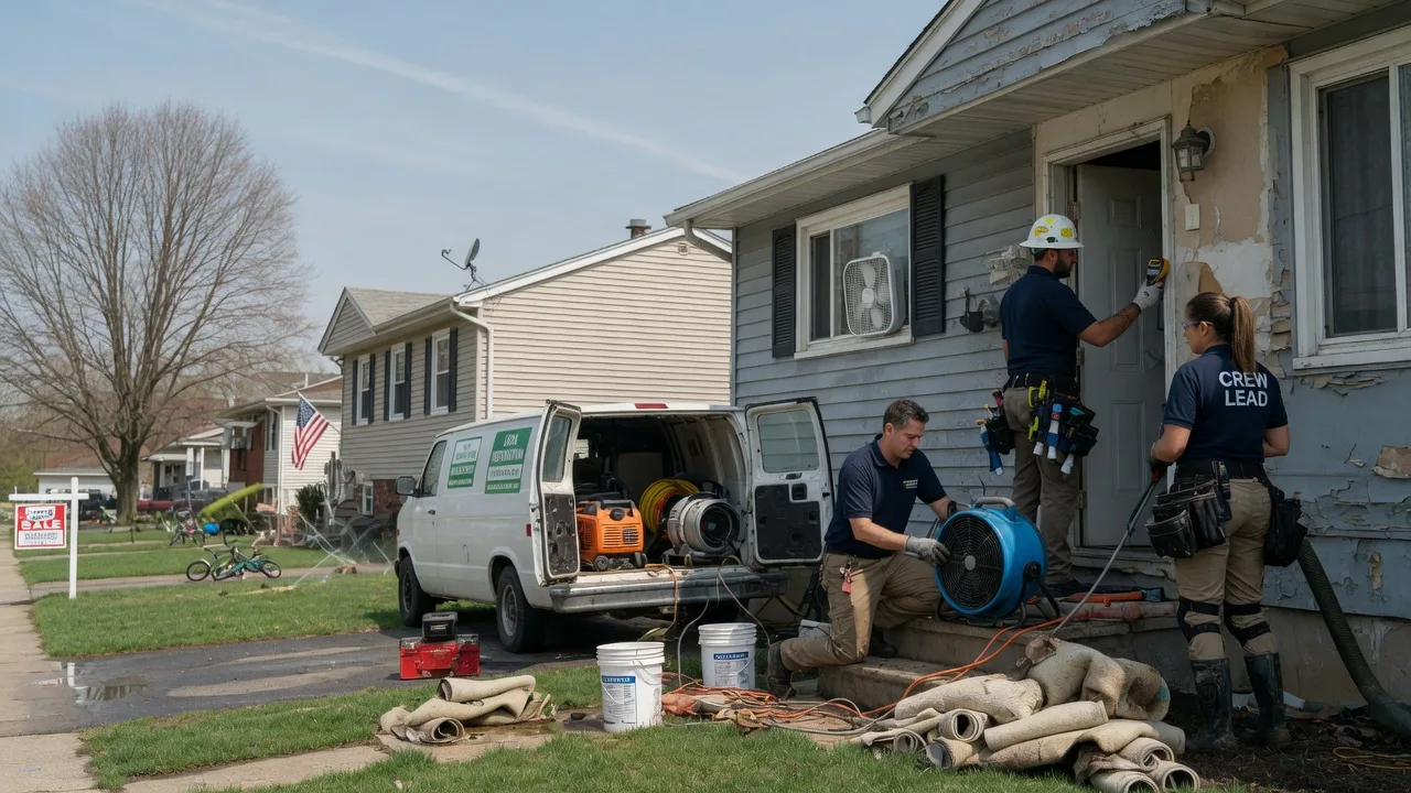 Flood Cleanup in Stoughton, WI near me